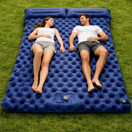 CloudRest Double Mat With Built-In Pump