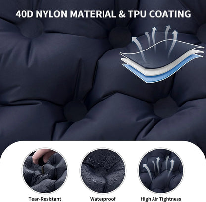 CloudRest Double Mat With Built-In Pump