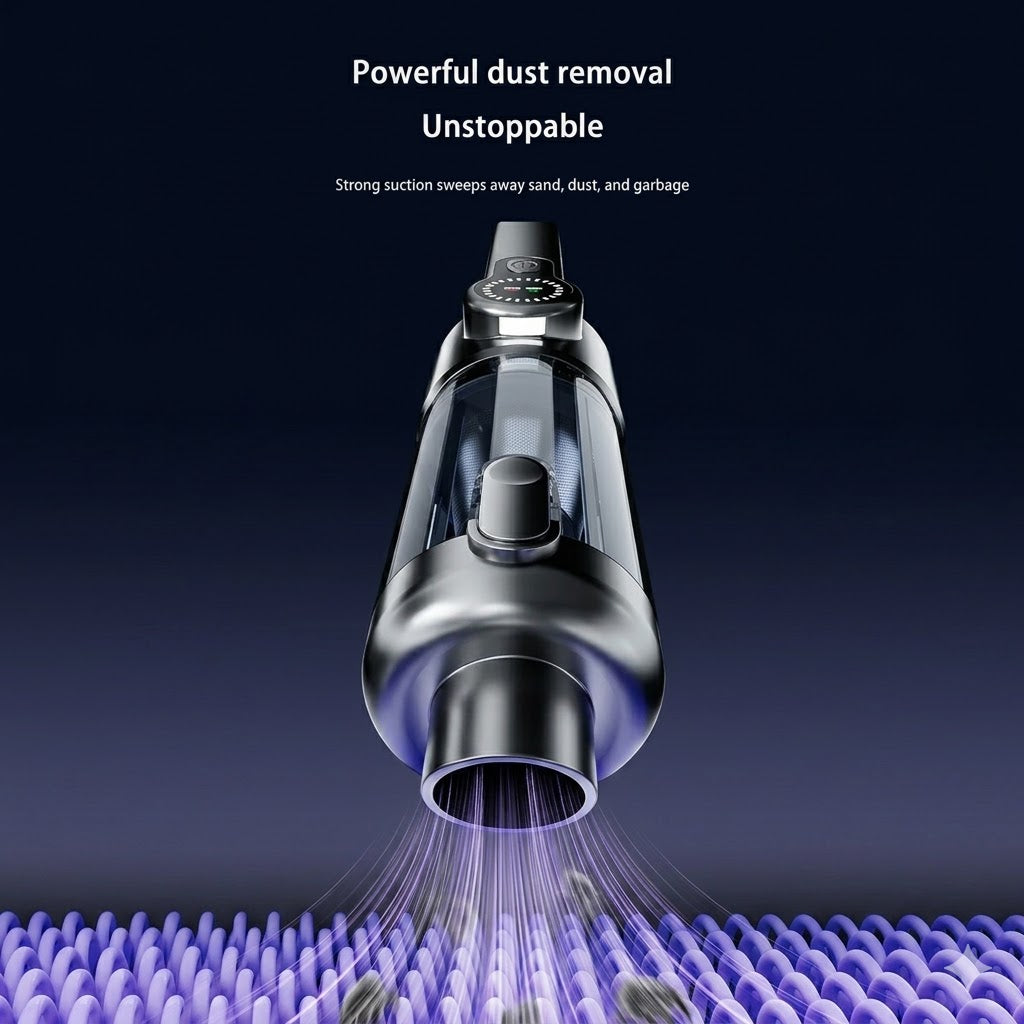 Portable Handheld 2in1 Car Vacuum Cleaner